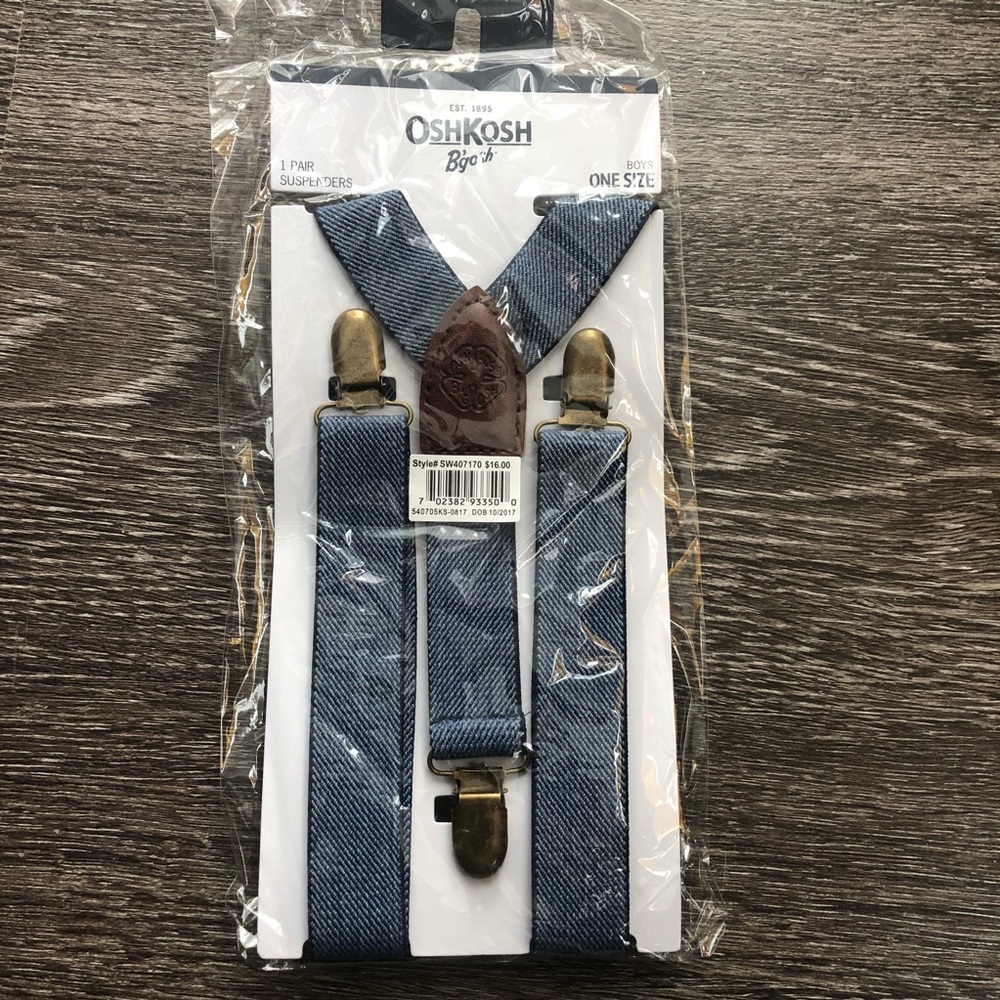 Osh Kosh suspenders